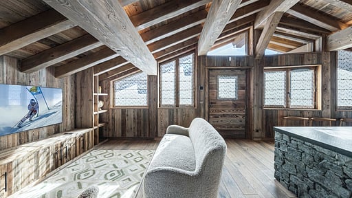 Chalet Nanook Media kamer