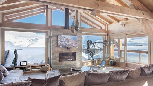 Chalet Opale Living room