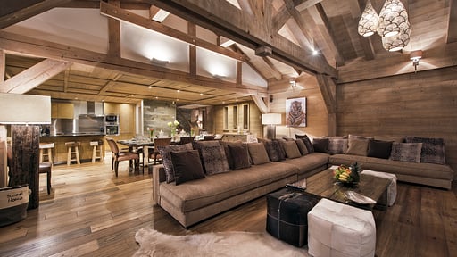 Chalet Opale Living room