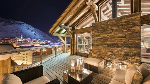 Chalet Opale Terrace/Veranda