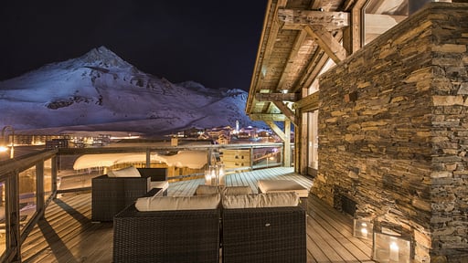 Chalet Opale Terrace/Veranda