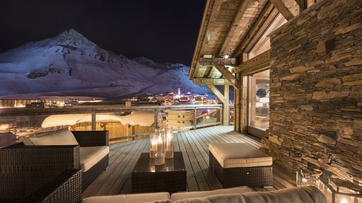 Chalet Opale Terrace/Veranda