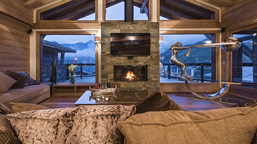 Chalet Opale Living room
