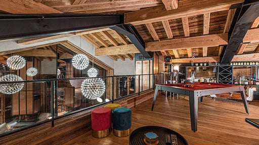 Chalet Orca Billard