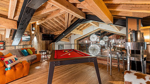 Chalet Orca Billard