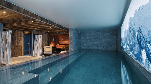Chalet Orca Schwimmbad