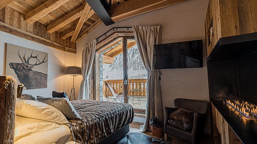Chalet Orca Schlafzimmer 1