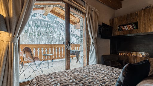 Chalet Orca Schlafzimmer 1