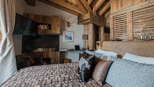 Chalet Orca Schlafzimmer 1
