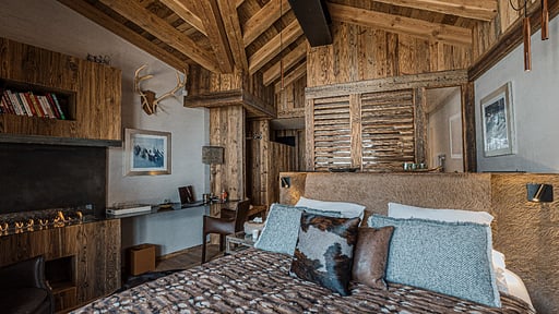 Chalet Orca Schlafzimmer 1
