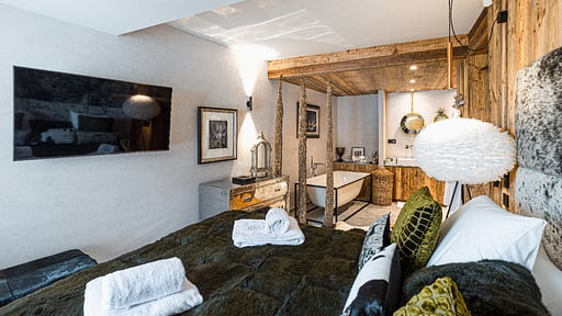 Chalet Orca Schlafzimmer 2