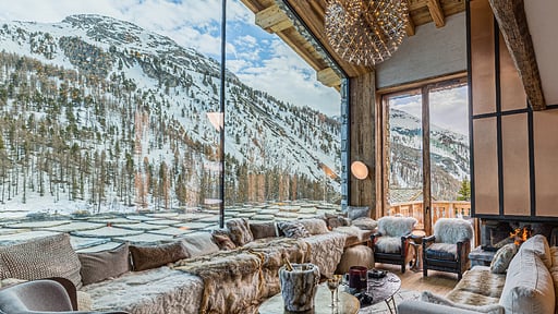 Chalet Orca Wohnbereich