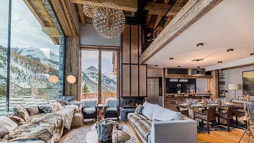 Chalet Orca Wohnbereich