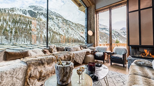 Chalet Orca Wohnbereich
