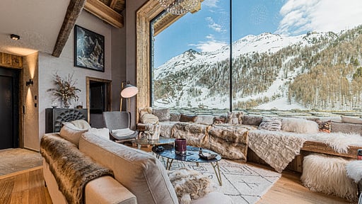 Chalet Orca Wohnbereich