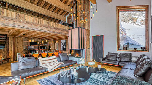 Chalet Orso Wohnbereich 1