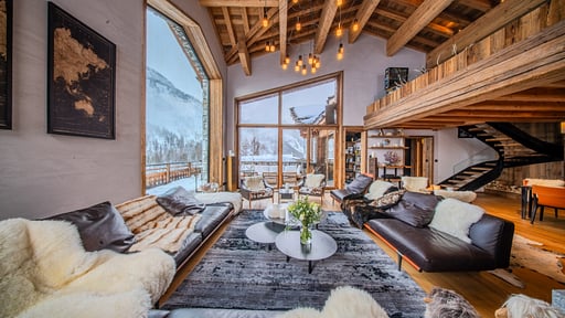 Chalet Orso Wohnbereich 1