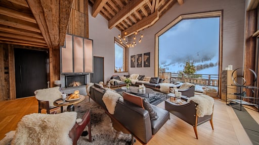 Chalet Orso Wohnbereich 1