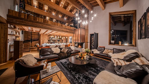Chalet Orso Wohnbereich 2
