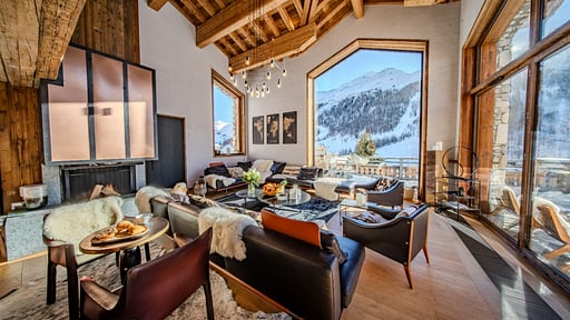 Chalet Orso Wohnbereich 1
