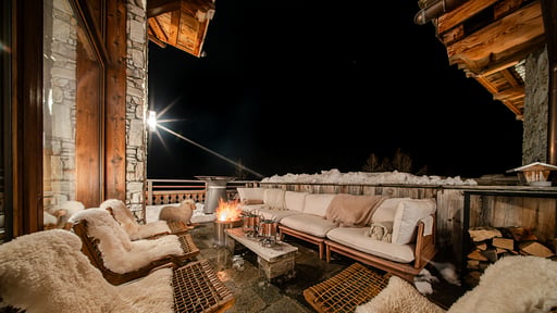 Chalet Orso Terrasse/Veranda