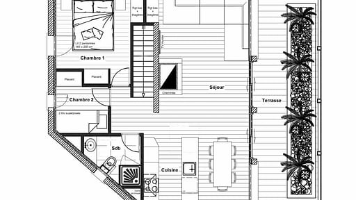 Chalet Petit Lucca Plan