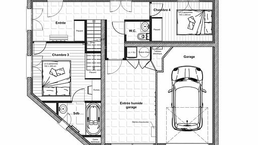 Chalet Petit Lucca Plan