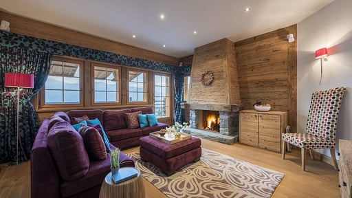 Chalet Petit Ours Living room 2