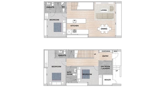 Chalet Prominence Floor plan