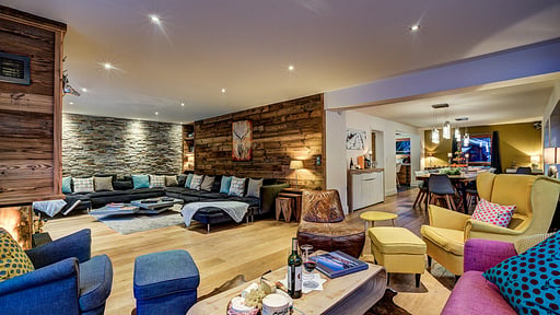 Chalet Rubicon Living room