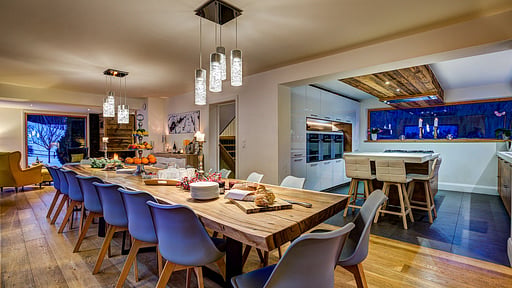 Chalet Rubicon Dining area