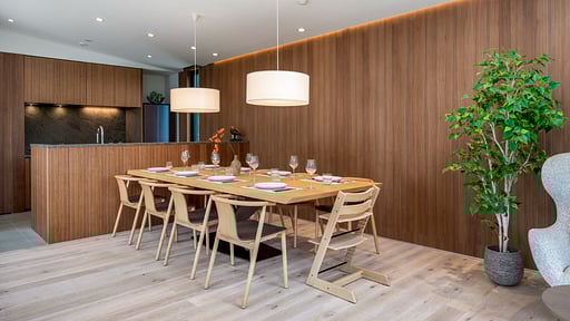 Chalet Ryoun Dining area