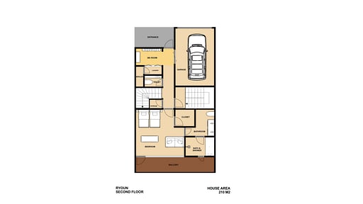 Chalet Ryoun Floor plan