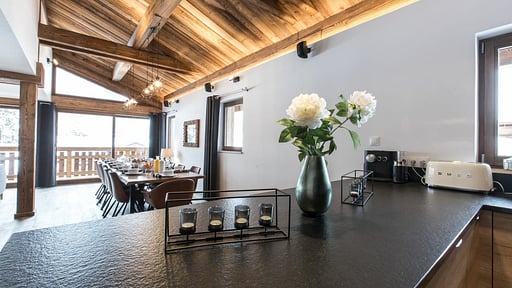 Chalet Saint Jean Kitchen