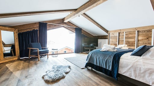 Chalet Saint Jean Slaapkamer 1