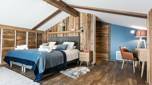 Chalet Saint Jean Slaapkamer 1