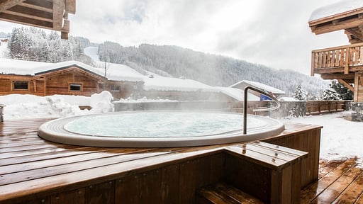 Chalet Saint Jean Jacuzzi