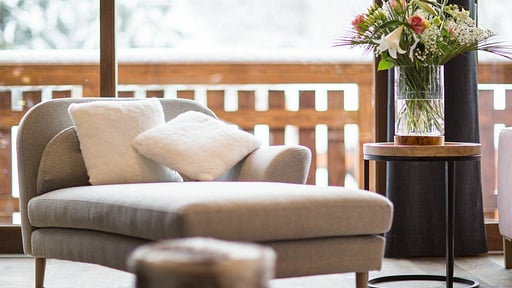 Chalet Saint Jean Woonkamer