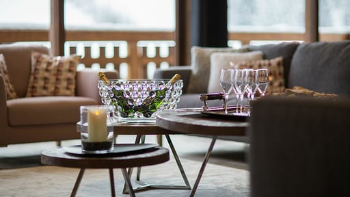 Chalet Saint Jean Woonkamer