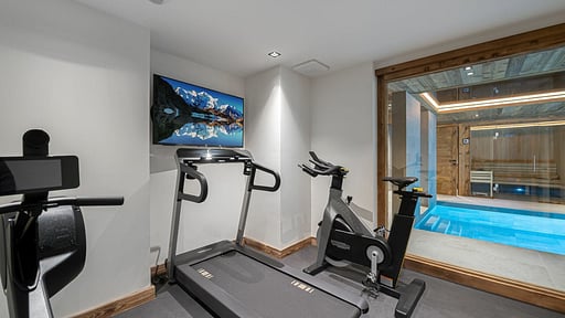 Chalet San Pietro Salle de gym