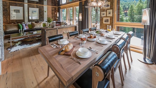 Chalet Schlumatt Essecke