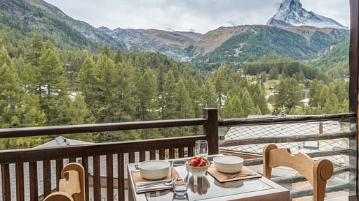 Chalet Schlumatt Terrasse/Veranda
