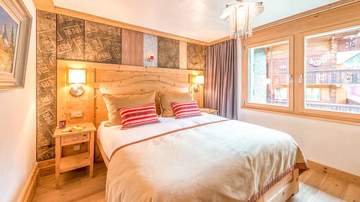 Chalet Schlumatt Schlafzimmer 2