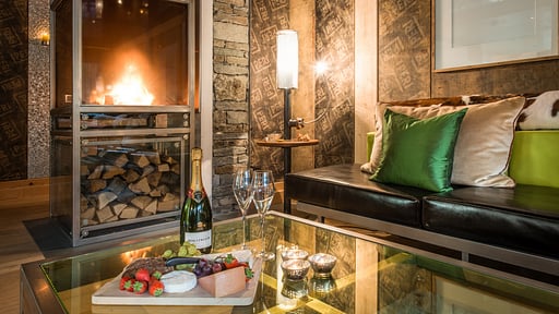 Chalet Schlumatt Wohnbereich