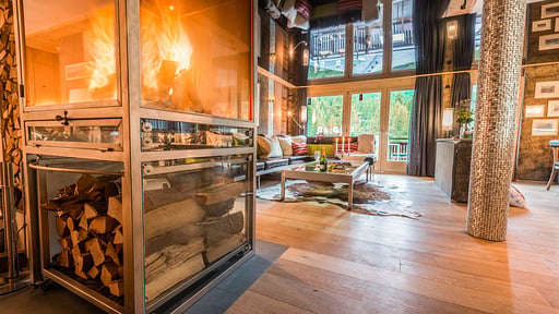 Chalet Schlumatt Wohnbereich