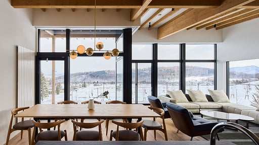 Chalet Shiyuki Dining area