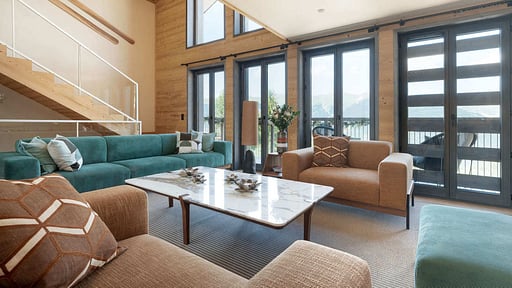 Chalet Sira Wohnbereich