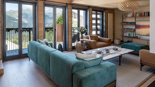 Chalet Sira Wohnbereich