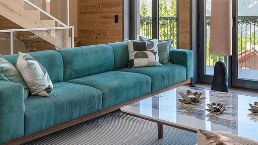 Chalet Sira Wohnbereich