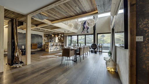 Chalet TAJJ Dining area
